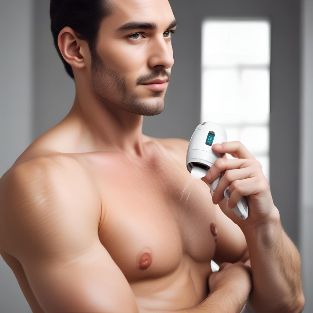 depiladora laser para hombre